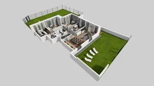 5 pokoi, mieszkanie 101,66 m², parter, oferta nr S/3, Wille Biskupin 2.1, Wrocław, Biskupin-Sępolno-Dąbie-Bartoszowice, Śródmieście, ul. K. Olszewskiego