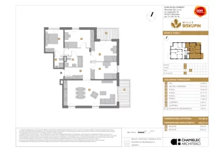 5 pokoi, mieszkanie 101,66 m², piętro 2, oferta nr S/9, Wille Biskupin 2.1, Wrocław, Biskupin-Sępolno-Dąbie-Bartoszowice, Śródmieście, ul. K. Olszewskiego