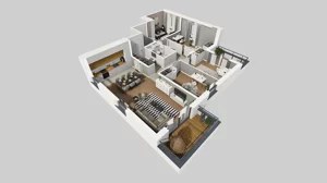 5 pokoi, mieszkanie 101,66 m², piętro 2, oferta nr S/9, Wille Biskupin 2.1, Wrocław, Biskupin-Sępolno-Dąbie-Bartoszowice, Śródmieście, ul. K. Olszewskiego