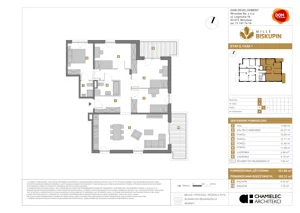 5 pokoi, mieszkanie 101,66 m², piętro 1, oferta nr T/6, Wille Biskupin 2.1, Wrocław, Biskupin-Sępolno-Dąbie-Bartoszowice, Śródmieście, ul. K. Olszewskiego