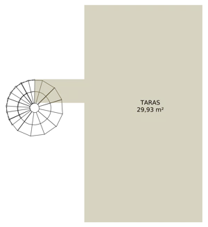 3 pokoje, apartament 81,20 m², piętro 4, oferta nr H/29, Apartamenty Park Matecznego etap 2.2, Kraków, Podgórze, Mateczny, ul. Orawska