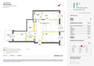 4 pokoje, mieszkanie 79,39 m², parter, oferta nr C2/121, Miasteczko Julianów 2, Julianów, ul. Architektów