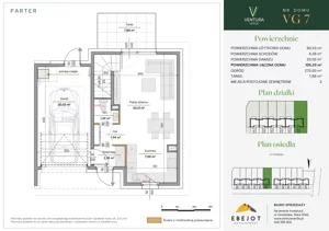 Dom 105,33 m², oferta nr VG7, Ventura Verde III, Stara Wieś, ul. Grodziska