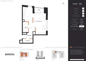 1 pokój, apartament 59,98 m², piętro 5, oferta nr A/M038, Aleje 138, Warszawa, Ochota, Stara Ochota, ul. Aleje Jerozolimskie 138