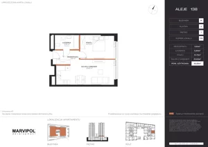 2 pokoje, apartament 48,89 m², piętro 1, oferta nr B/M216, Aleje 138, Warszawa, Ochota, Stara Ochota, ul. Aleje Jerozolimskie 138