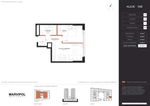 2 pokoje, apartament 43,24 m², piętro 1, oferta nr B/M217, Aleje 138, Warszawa, Ochota, Stara Ochota, ul. Aleje Jerozolimskie 138
