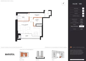 2 pokoje, apartament 53,35 m², piętro 1, oferta nr B/M220, Aleje 138, Warszawa, Ochota, Stara Ochota, ul. Aleje Jerozolimskie 138