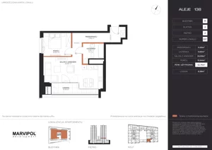 2 pokoje, apartament 52,76 m², piętro 2, oferta nr B/M227, Aleje 138, Warszawa, Ochota, Stara Ochota, ul. Aleje Jerozolimskie 138