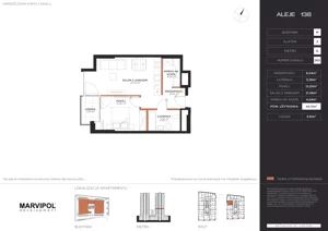 2 pokoje, apartament 49,13 m², piętro 6, oferta nr B/M263, Aleje 138, Warszawa, Ochota, Stara Ochota, ul. Aleje Jerozolimskie 138