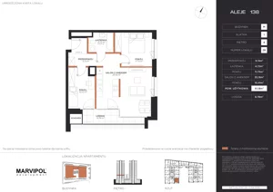 3 pokoje, apartament 61,18 m², piętro 4, oferta nr A/M028, Aleje 138, Warszawa, Ochota, Stara Ochota, ul. Aleje Jerozolimskie 138