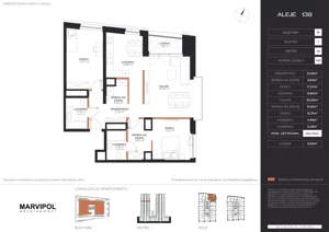3 pokoje, apartament 100,70 m², piętro 14, oferta nr A/M145, Aleje 138, Warszawa, Ochota, Stara Ochota, ul. Aleje Jerozolimskie 138