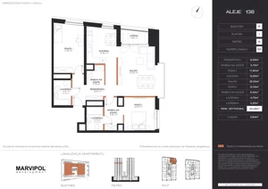 3 pokoje, apartament 101,29 m², piętro 15, oferta nr A/M155, Aleje 138, Warszawa, Ochota, Stara Ochota, ul. Aleje Jerozolimskie 138