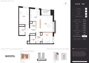 3 pokoje, apartament 98,55 m², piętro 18, oferta nr A/M185, Aleje 138, Warszawa, Ochota, Stara Ochota, ul. Aleje Jerozolimskie 138
