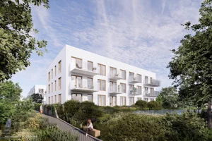 Osiedle Juu, nowe mieszkania, Marvipol Development, ul. Skarbka z Gór 47, Białołęka (Grodzisk), Warszawa