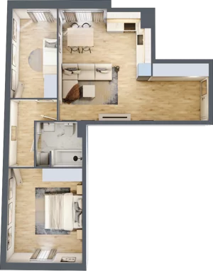3 pokoje, apartament 61,90 m², piętro 3, oferta nr 25, Stalowa 65 - przy stacji metra, Warszawa, Praga Północ, Nowa Praga, ul. Stalowa 65