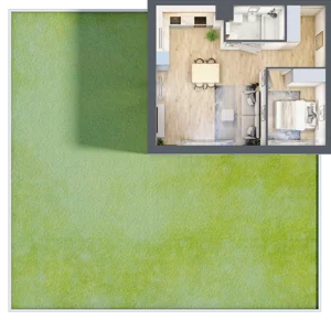2 pokoje, mieszkanie 47,32 m², parter, oferta nr RD2/C/05, Rędzińska, Wrocław, Maślice, ul. Rędzińska