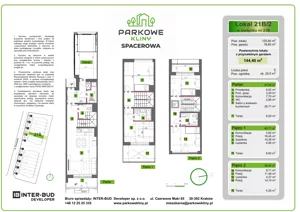 Dom 144,40 m², oferta nr 21B-2, Parkowe Kliny, Kraków, Dębniki, Kobierzyn, ul. Spacerowa
