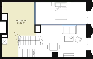 2 pokoje, apartament 73,92 m², piętro 2, oferta nr AA.12, Strefa Progress, Łódź, Śródmieście, Śródmieście-Wschód, al. Kościuszki 132 / ul. Piotrkowska 217