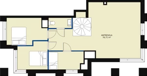 5 pokoi, apartament 155,66 m², piętro 13, oferta nr AA.88, Strefa Progress, Łódź, Śródmieście, Śródmieście-Wschód, al. Kościuszki 132 / ul. Piotrkowska 217