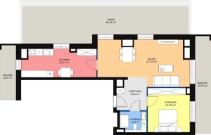 2 pokoje, apartament 67,87 m², piętro 8, oferta nr D.09.01, NOW, Łódź, Widzew, Stary Widzew, ul. Dowborczyków 18