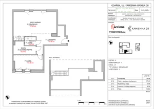 2 pokoje, mieszkanie 80,33 m², parter, oferta nr 28.21, Kamienna 28, Gdańsk, Śródmieście, Dolne Miasto, ul. Kamienna Grobla 28
