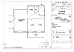 3 pokoje, apartament 64,95 m², piętro 1, oferta nr 63.28, Zbożowa, Gdynia, Cisowa, ul. Zbożowa