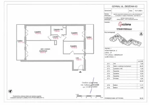 4 pokoje, apartament 86,54 m², piętro 1, oferta nr 63.27, Zbożowa, Gdynia, Cisowa, ul. Zbożowa