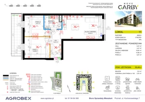 3 pokoje, mieszkanie 50,49 m², piętro 2, oferta nr 11, Nove Garby - Etap 2, Garby, ul. Tulecka