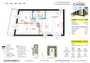 3 pokoje, mieszkanie 58,13 m², piętro 4, oferta nr 144, Nove Garby - Etap 2, Garby, ul. Tulecka