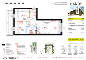 3 pokoje, mieszkanie 50,49 m², piętro 2, oferta nr 37, Nove Garby - Etap 2, Garby, ul. Tulecka