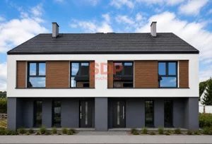 Dom bliźniak 104,92 m², Krzyżowice, Akacjowa, Sprzedaż