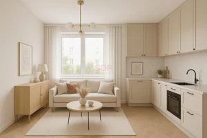 Mieszkanie dwupokojowe 27,90 m², Wrocław, Biskupin-Sępolno-Dąbie-Bartoszowice, Śródmieście, Kaszubska, Sprzedaż