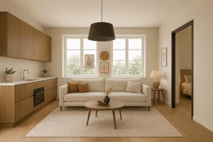 Mieszkanie dwupokojowe 25,20 m², Wrocław, Biskupin-Sępolno-Dąbie-Bartoszowice, Śródmieście, Kaszubska, Sprzedaż