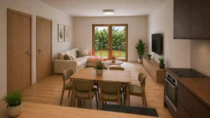 Mieszkanie dwupokojowe 44,68 m², Wrocław, Fabryczna, Nowodworska, Sprzedaż