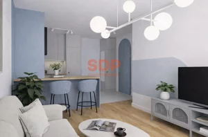 Mieszkanie dwupokojowe 37,70 m², Łódź, Polesie, Srebrzyńska, Sprzedaż