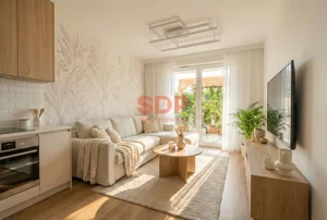 Mieszkanie dwupokojowe 43,09 m², Wrocław, Krzyki-Partynice, Krzyki, Traugutta Romualda, Sprzedaż