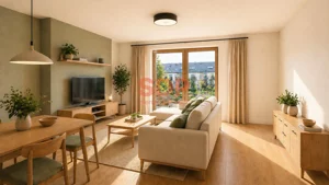 Mieszkanie dwupokojowe 41,64 m², Święta Katarzyna, Żernicka, Sprzedaż