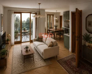 Mieszkanie trzypokojowe 61,63 m², Wrocław, Krzyki-Partynice, Krzyki, Jeździecka, Sprzedaż