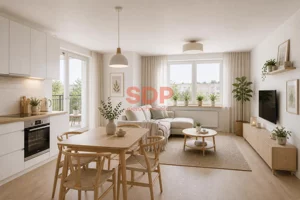 Mieszkanie trzypokojowe 63,94 m², Wrocław, Krzyki-Partynice, Krzyki, Krakowska, Sprzedaż