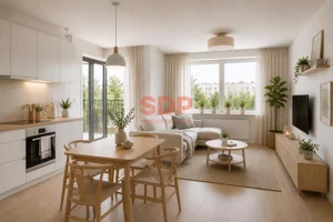 Mieszkanie trzypokojowe 63,98 m², Wrocław, Krzyki-Partynice, Krzyki, Krakowska, Sprzedaż