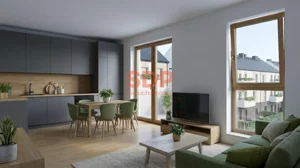 Mieszkanie trzypokojowe 53,04 m², Święta Katarzyna, Żernicka, Sprzedaż