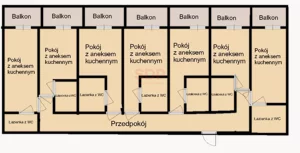 Mieszkanie siedmiopokojowe 138,00 m², Wrocław, Krzyki-Partynice, Krzyki, Al. Gen. J. Hallera, Wynajem