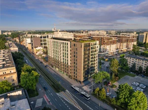 Mieszkanie dwupokojowe 43,44 m², Kraków, Grzegórzki, Mogilska, Sprzedaż