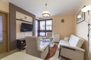 Mieszkanie dwupokojowe 32,74 m², Kraków, Dębniki, Ruczaj, Lubostroń, Osiedle Europejskie, Wynajem