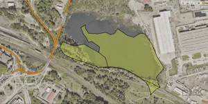 Działka 56 841,00 m², Ruda Śląska, Ruda, Asfaltowa, Sprzedaż