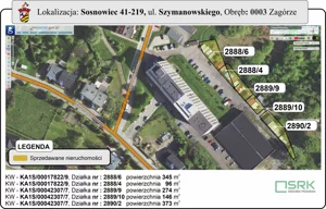 Działka 1 234,00 m², Sosnowiec, Zagórze, Szymanowskiego, Sprzedaż