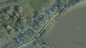 Działka 362,00 m², Czechowice-Dziedzice, wał rzeki Wisły, Sprzedaż