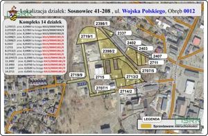 Działka 23 764,00 m², Sosnowiec, Niwka, Wojska Polskiego, Sprzedaż