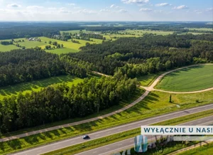 Działka 128 499,00 m², Śródborze, Sprzedaż