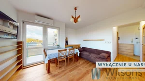 Mieszkanie dwupokojowe 40,40 m², Warszawa, Włodarzewska, Wynajem